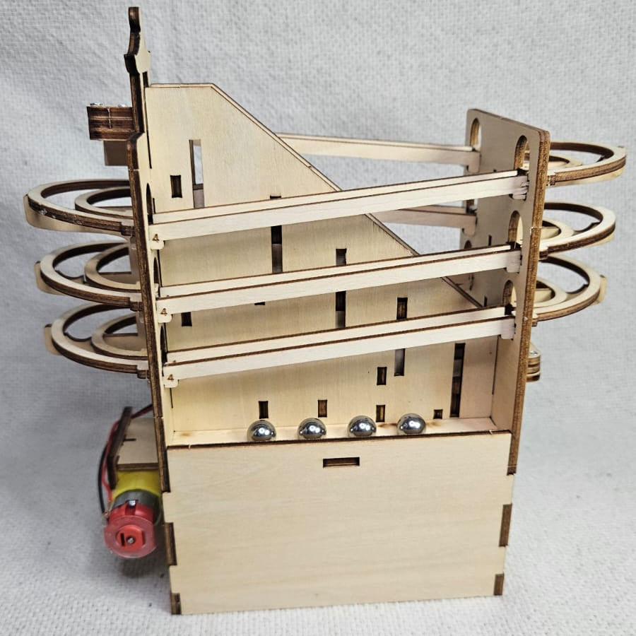 Pista Orbital STEAM | Circuito Mecánico con Motor